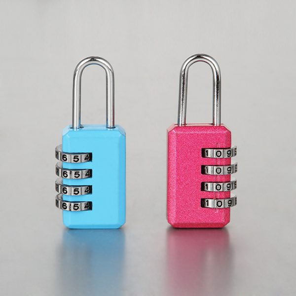 Mini password Code keyless hanger blister packing color candado resettable Combination locks safety Padlock