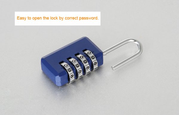 Mini password Code keyless hanger blister packing color candado resettable Combination locks safety Padlock - Image 5