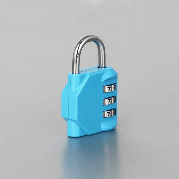 Hot Sale Black 3 digit security combination padlock safe password digital number luggage lock - Image 2