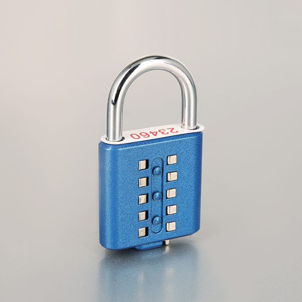 Keypad Number GYM Sport Stationery Small Safety 10 Button blind keypadlock Combination Padlock candado digital - Image 2
