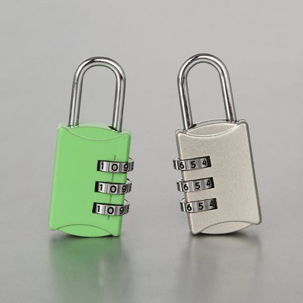 Mini Lock Padlock Outdoor Travel Luggage Padlock Safe Anti-theft Combination Travel Code Number Lock