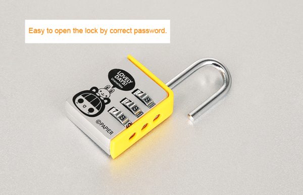 Password lock padlock backpack anti-theft lock password lock student stationery box password padlock - Image 6