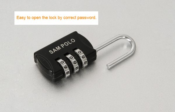 Mini Lock Padlock Outdoor Travel Luggage Padlock Safe Anti-theft Combination Travel Code Number Lock - Image 6