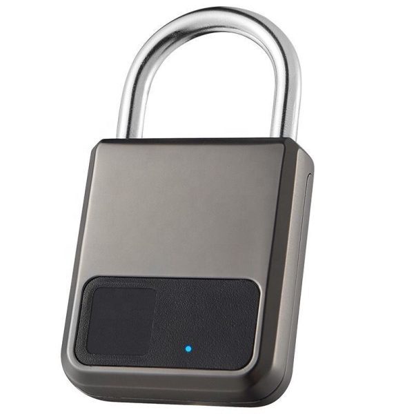 fingerprint-lock-biometric Smart Biometric Small Fingerprint Padlock For handbags suitcase backpacks - Image 2