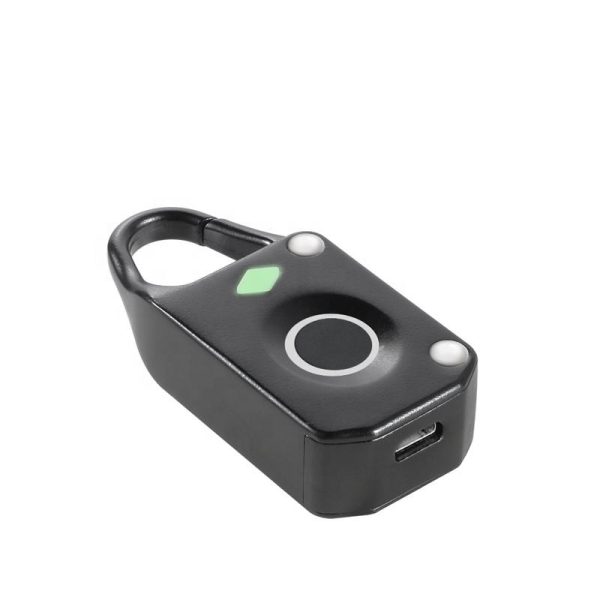 fingerprint luggage lock smart Padlock Anti-Theft Mini Lock for Door Luggage Case - Image 3