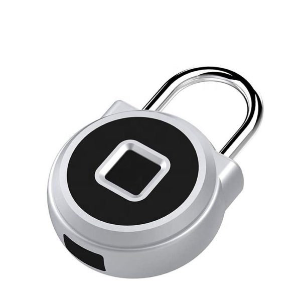 P10 Alloy Fingerprint Padlock Cabinet Lock Electronic Lock Household IP67 Waterproof Smart USB Charging Anti-Theft Keyless Lock