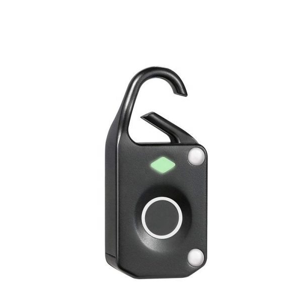 fingerprint luggage lock smart Padlock Anti-Theft Mini Lock for Door Luggage Case - Image 4