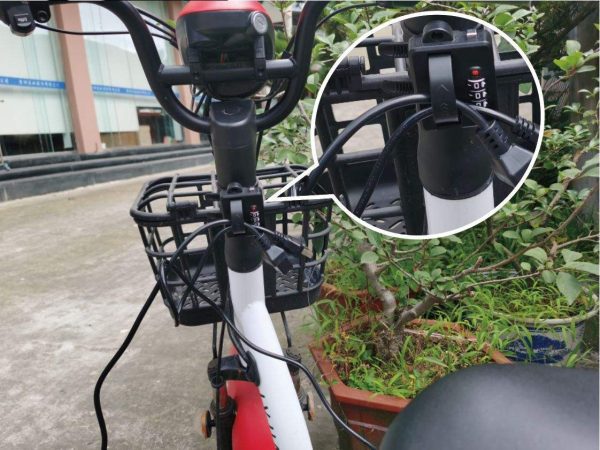 Multifunctional Portable Bicycle Helmet Lock Anti-theft Password Helmet Electric Vehicle Helmet Lock - Image 6