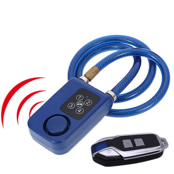 Intelligent alarm remote anti-theft system locking vibration alarm motorcycle bicycle battery bike bicycle lock - Image 3